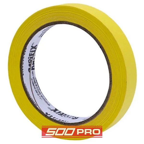 FITA CREPE ALTA PERFORMANCE AMARELA 18MM X 40M - RAPIFIX