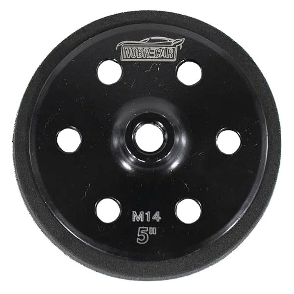 Prato para Politriz Rotativa Suporte M14 5" Black - Nobrecar