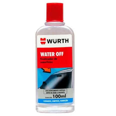 WATER OFF CRISTALIZADOR REPELENTE DE ÁGUA PARA VIDROS 100ML - WURTH