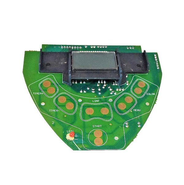 Placa Painel Display Panificadora Britânia XBM838(GS)-D-11