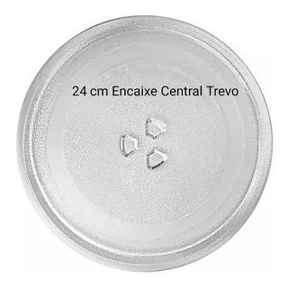 Prato Forno Micro-ondas Consul CM020B Trevo 24 cm 20L Original