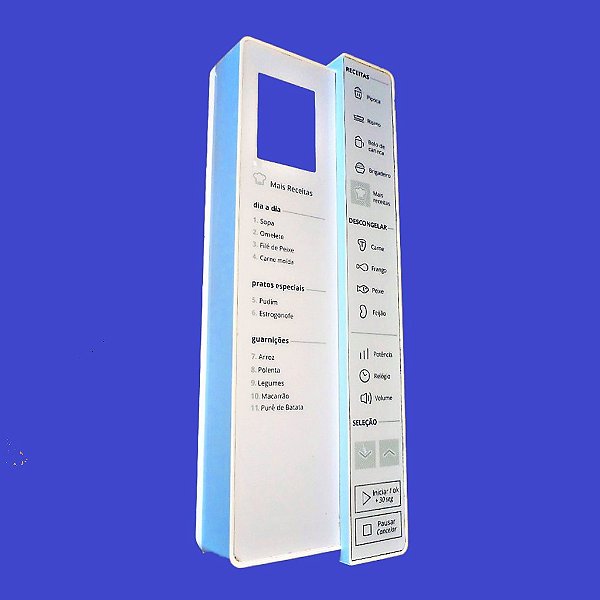 Membrana Microondas Brastemp BMS45CBBNA B22208PO 1W Original