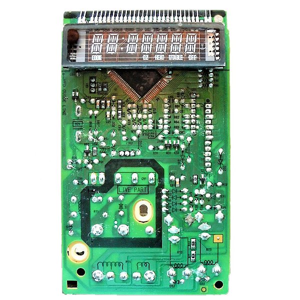 Placa Frontal Microondas LG MH4046SPE P1-4420 6871W1A420 220V