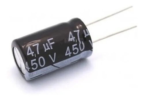 Capacitor Eletrolítico 4,7uf 450v 105ºc Microondas Panasonic / Midea 2 pçs