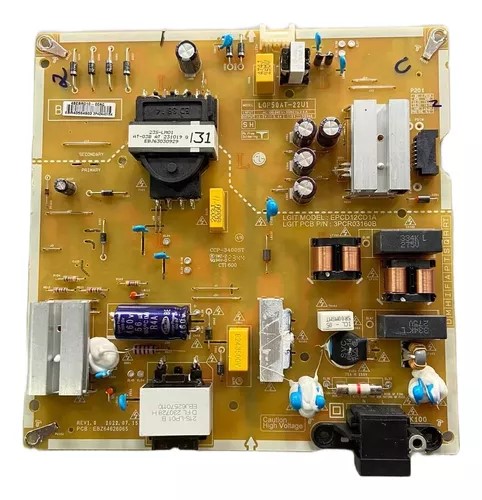 Placa Fonte Tv Lg 50ur8750psa EBR40594802 LGP50AT-22U1 Original