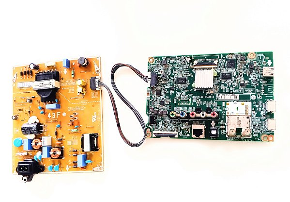 Placa Principal Fonte Compatível Tv LG 43lj5550 49lj5550 Original