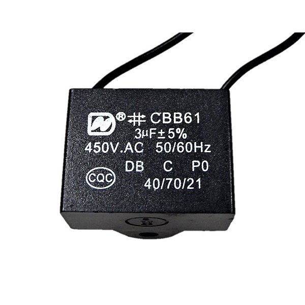 Capacitor Panificadora Mondial/Britânia CBB61/CBB-61