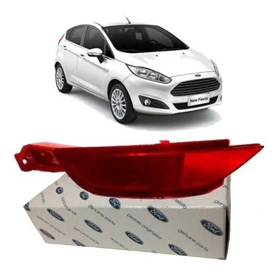 REFLETOR DO PARA-CHOQUE TRASEIRO - LE FORD NEW FIESTA 13/19