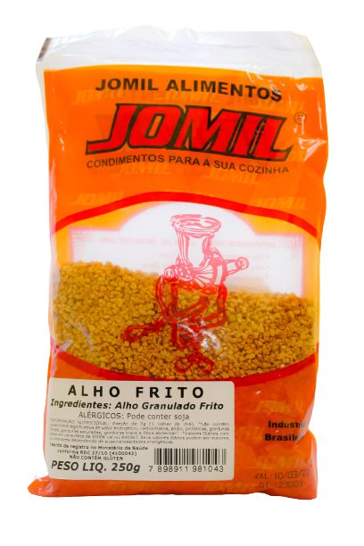 ALHO FRITO  250g JOMIL