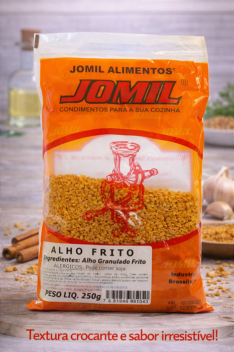 ALHO FRITO 250g JOMIL
