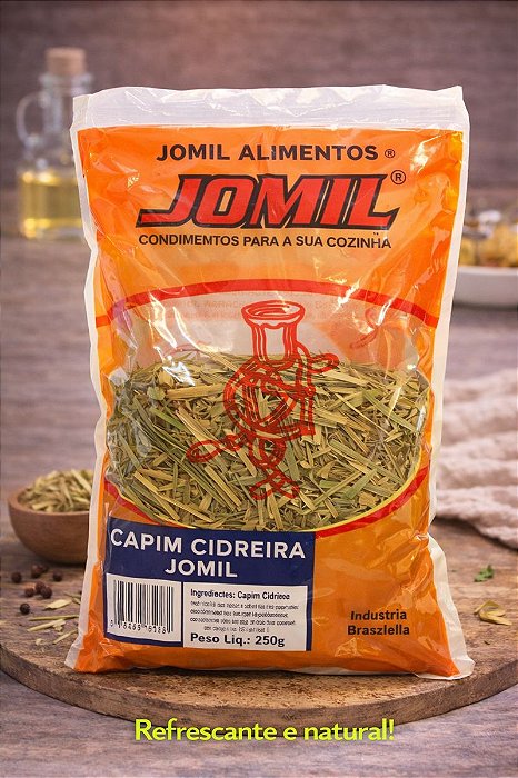 CAPIM CIDREIRA 250g JOMIL