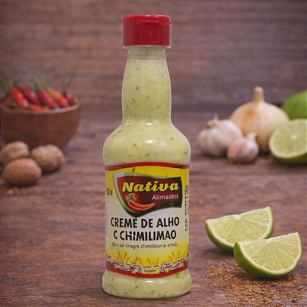 CREME DE ALHO C/ CHIMILIMAO 150ml NATIVA