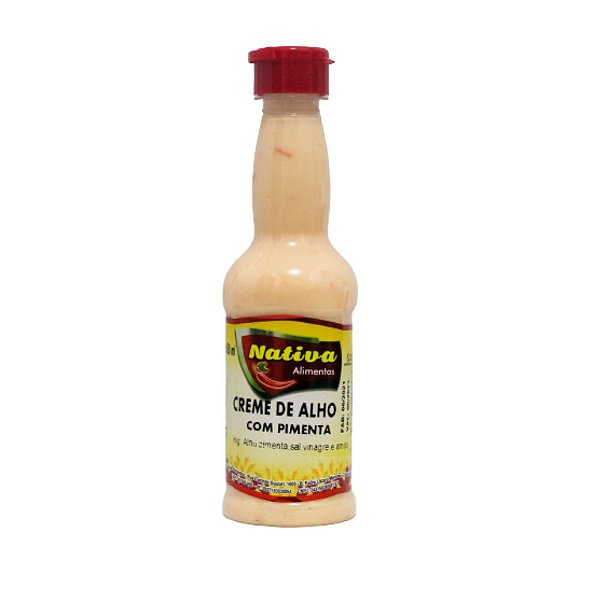 CREME DE ALHO C/ PIMENTA 150ml NATIVA