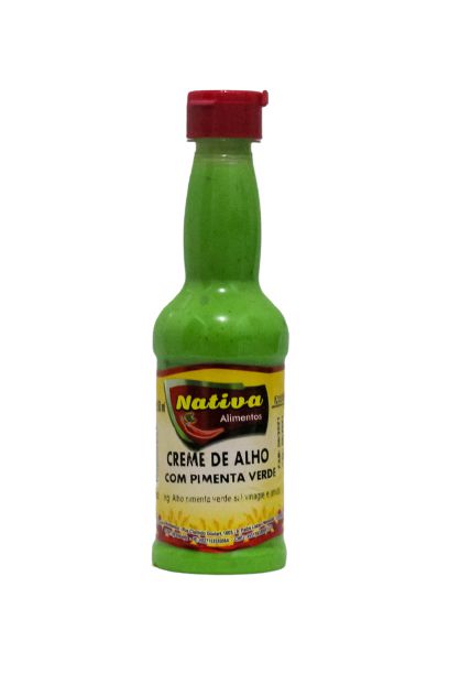 CREME DE ALHO C/ PIMENTA VERDE 150ml NATIVA