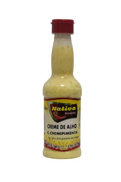 CREME DE ALHO C/ CHIMIPIMENTA 150ml NATIVA