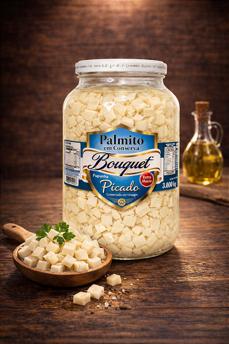 PALMITO PICADO 3kg FOUQUET