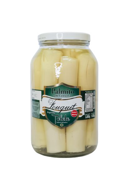 PALMITO TOLETE EXPORTACAO 3kg FOUQUET