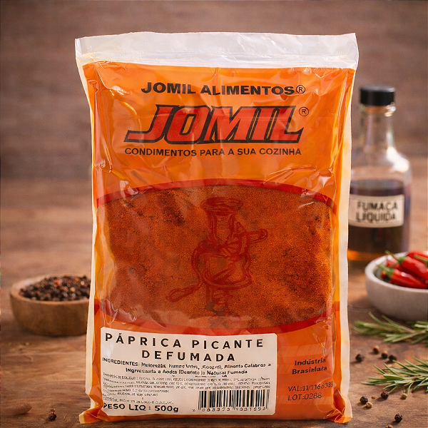 PAPRICA PICANTE DEFUMADA 500g JOMIL