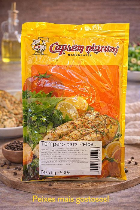 TEMPERO PARA PEIXE 500g CAPSUM