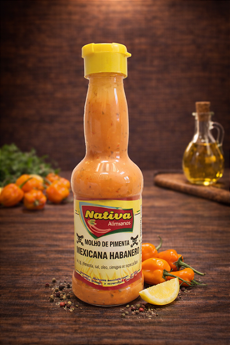 MOLHO DE PIMENTA MEXICANA HABANERO 150ML