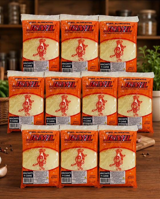 AMACIANTE DE CARNE 500g - 10 UNIDADES