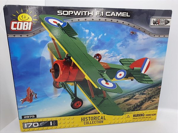 Cobi Great War - Sopwith F.1 Camel - 170 peças