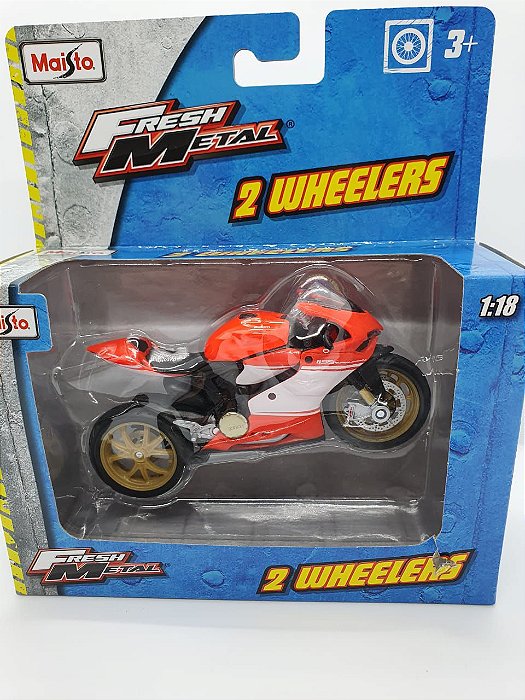 Miniatura Ducati 1199 Superleggera 2014 - Escala 1/18 - Maisto Fresh Metal