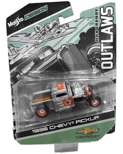 Miniatura 1936 Chevy Pickup - Escala 1/64 Maisto Design