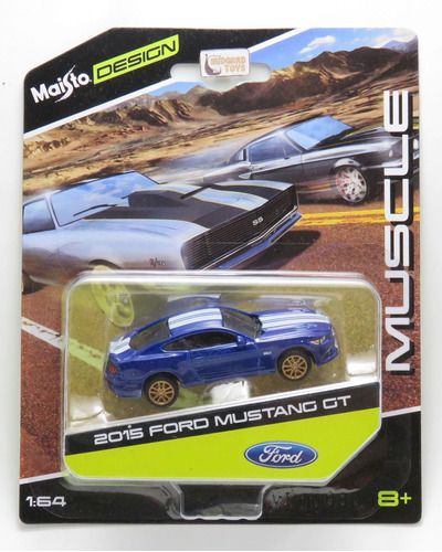 Miniatura 2015 Ford Mustang GT- Escala 1/64 Maisto Design
