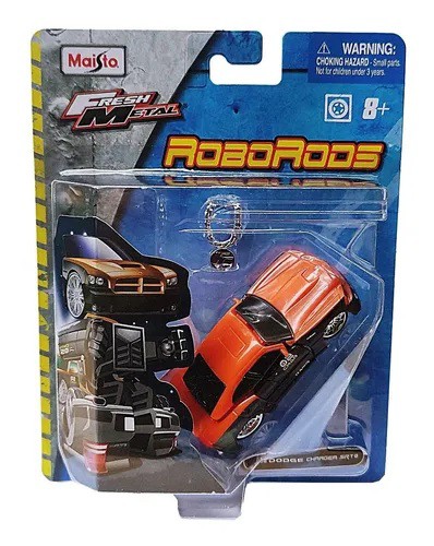 Maisto Roborods Dodge Charger SRT8 com colar