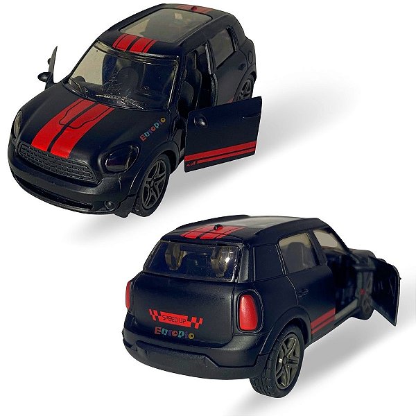Miniatura Cooper Countryman Escala 1/32 em Metal - Abre As Portas