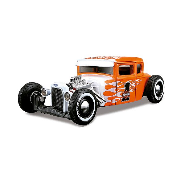 Miniatura Harley Davidson Ford 1929 Model A Escala 1/24 Maisto