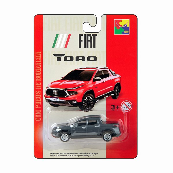 CKS Miniatura - Miniatura Fiat Toro Cinza
