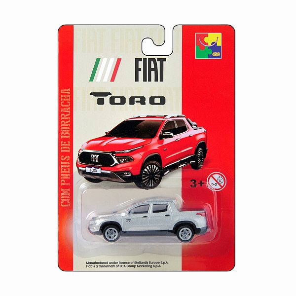 CKS Miniatura - Miniatura Fiat Toro Prata