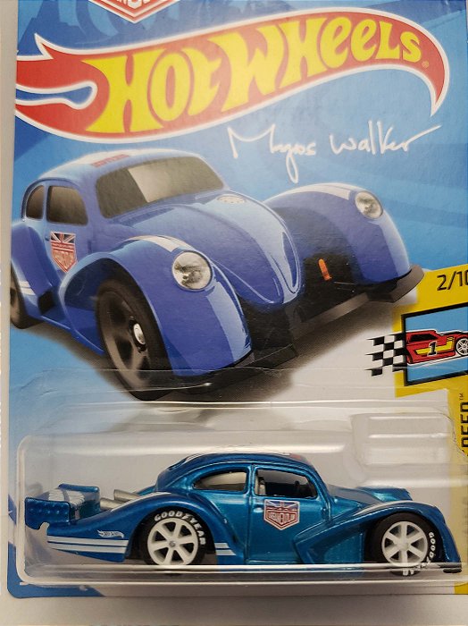 1:64 VW FUSCA KAFER RACER  AZUL