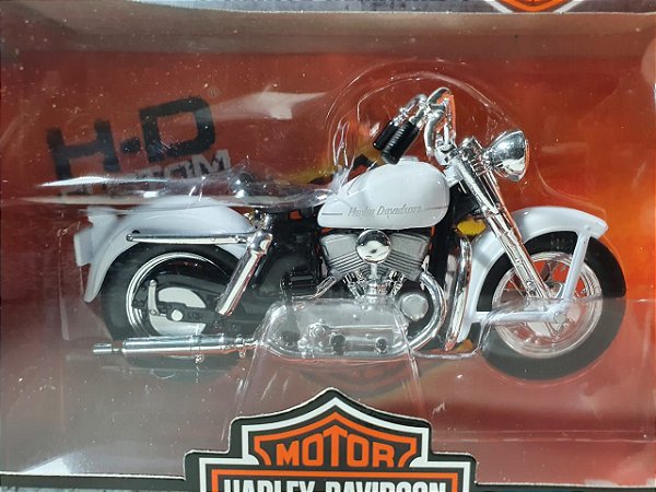 Miniatura Moto Harley Davidson K Modelo 1952 Escala 1/18