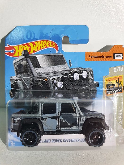 Miniatura Land Rover Defender Double Cab - Hot Wheels - Baja Blazers