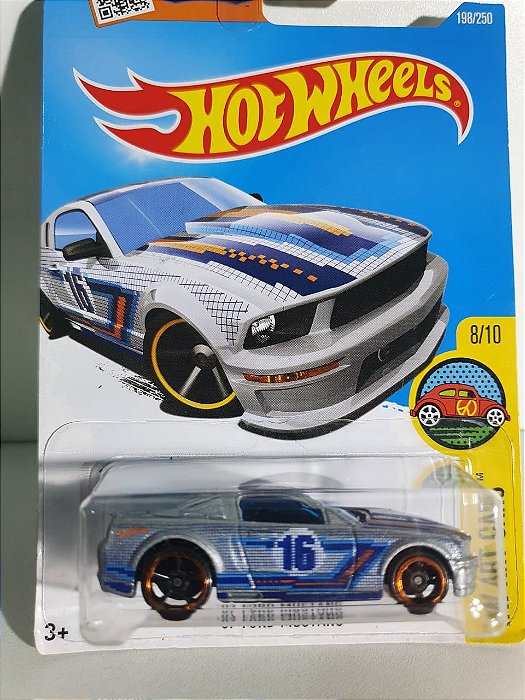 Miniatura Ford Mustang 07 - Hot Wheels - HW Art Cars