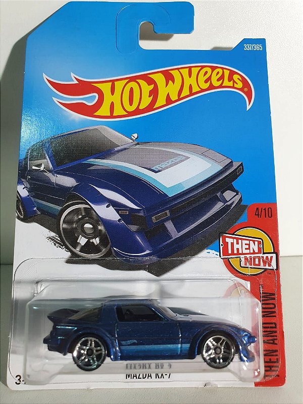 Miniatura Mazda RX7 - Hot Wheels - Then and Now