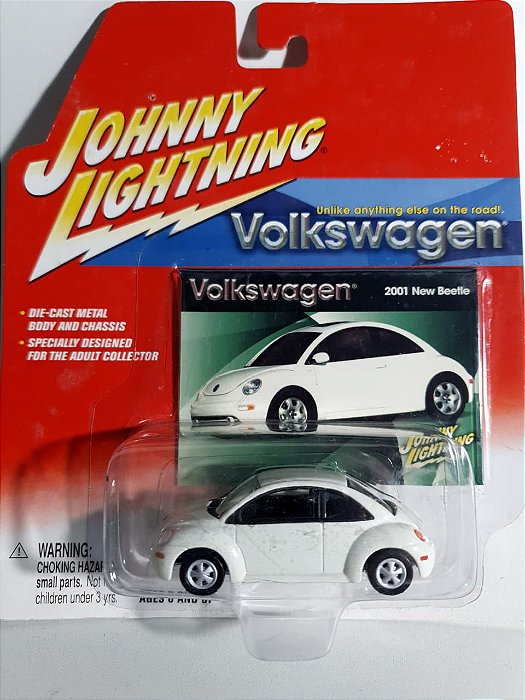 Miniatura Johnny Lightning - New Beetle 2001