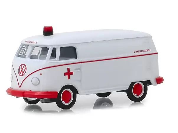 Miniatura Volkswagen Kombi 1964 Ambulancia - Escala 1/64 - Vee-Dub