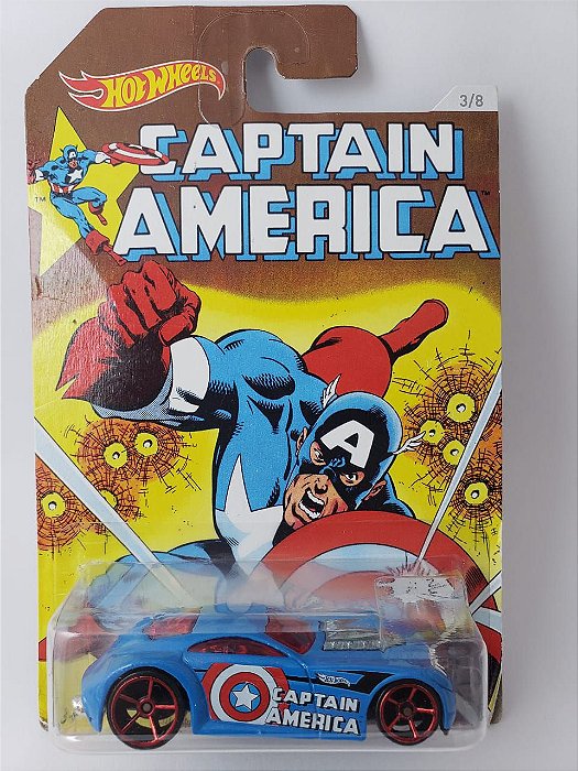 Miniatura Hot Wheels - Sir Ominous - Capitao America