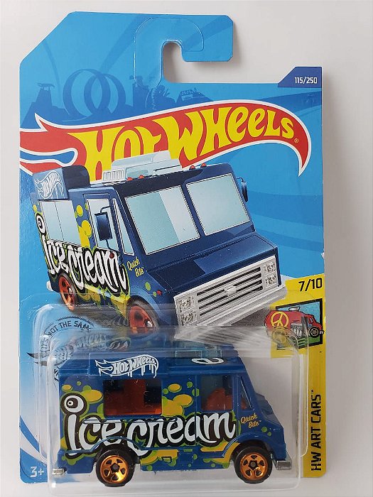 Miniatura Hot Wheels - Quick Bite Ice Cream - HW Art Cars