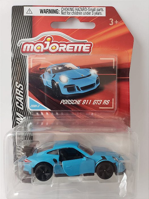 Miniatura Majorette - Porsche 911 GT3 RS - Escala 1/64 - Aprox. 8cm