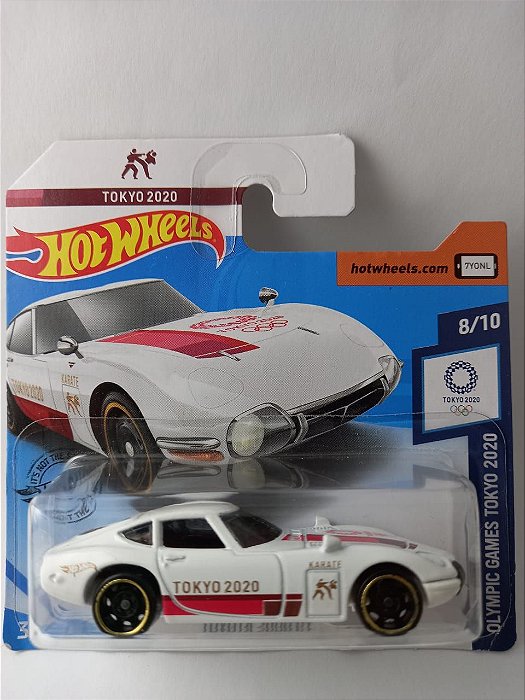 Miniatura Hot Wheels - Toyota 2000 GT Tokyo 2020 - Olympic