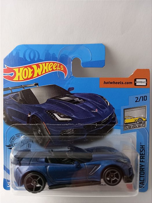 Miniatura Hot Wheels Corvette ZR1 Conversivel - Factory Fresh