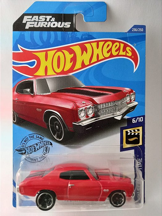 Miniatura Hot Wheels Chevelle SS 1970 - Velozes e Furiosos