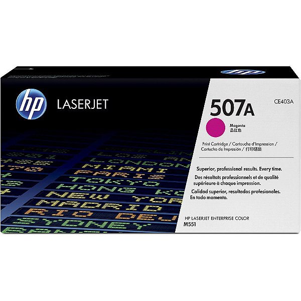 TONER  HP MAGENTA 507A CE403A  ORIGINAL