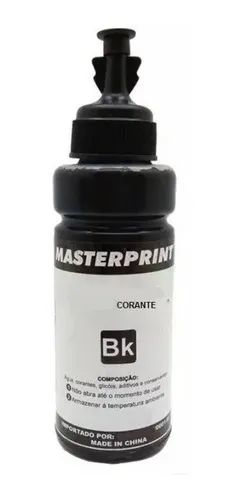 TINTA CANON CORANTE COMPATIVEL MASTERPRINT BLACK