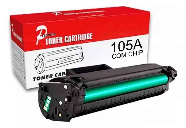 TONER HP 105A W1105 COM CHIP MFP 135W M107 COMPATIVEL